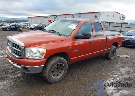2008 Dodge Ram 1500 Slt из США, поврежденный, VIN 1D7HU18258S530358